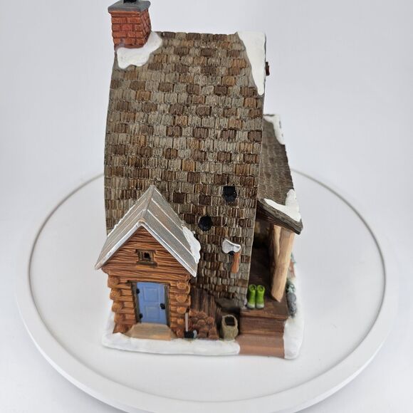 Lemax 15216 Lighted Mallard Bay Cabin 2011 Christmas Village in Box Tested - Picture 6 of 12